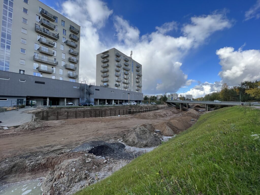 Smalinės g. tęsinys (Smalinės g.) - Bike path, Street - construction photos