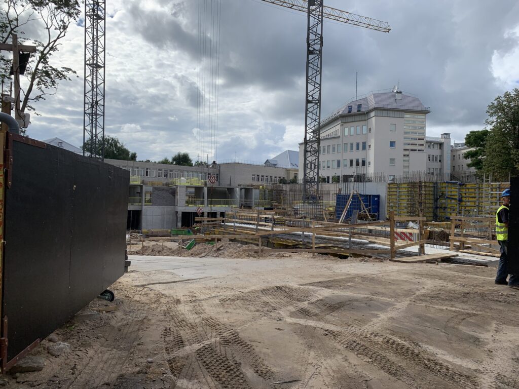 Algirdo 3 (Algirdo g. 3) - Multi apartment - construction photos