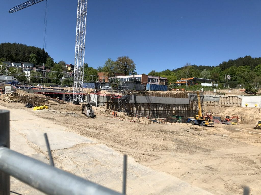 CORE (Ukmergės g. 126) - Office center - construction photos