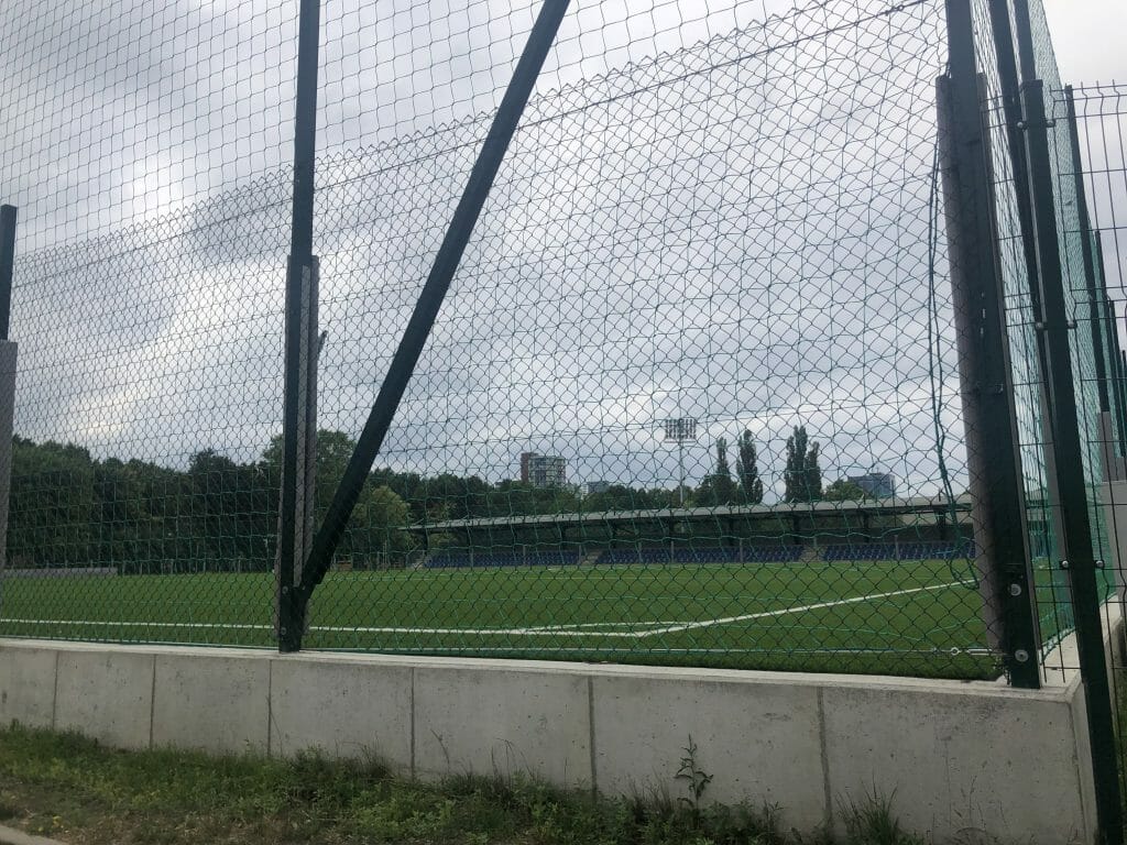 Futbolo mokyklos ir baseino pastato konversija 1 etapas (Paryžiaus Komunos g. 16A) - Sporta būve - būvdarbu attēli