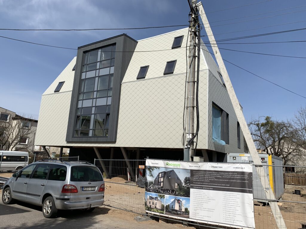 Lankos g. 10 (Lankos g. 10) - Multi apartment - construction photos