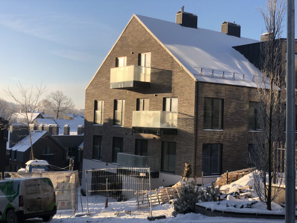 Andrum renesansas (Kreivasis skg. 4) - Multi apartment - construction photos