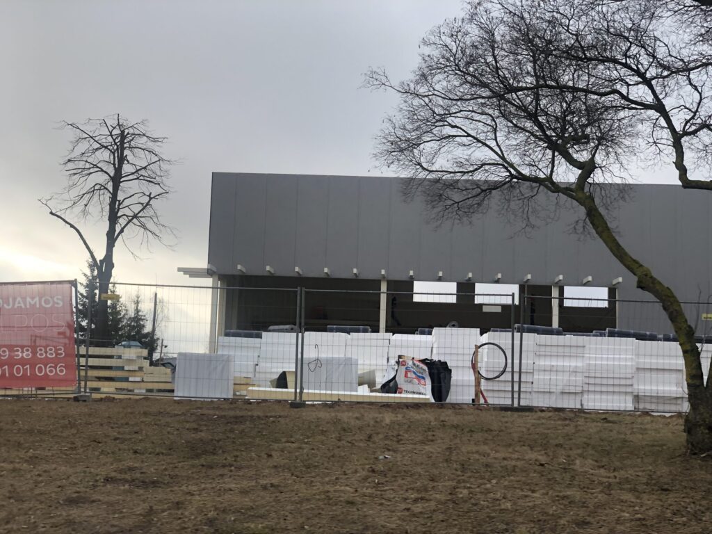 Elektrėnų g. 27 (Elektrėnų g. 27) - Sandėlys / Platinimo centras - statybų nuotraukos