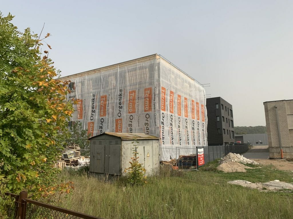 Lampėdžių vilos (Rimties skg. 5, 5A) - Multi apartment - construction photos