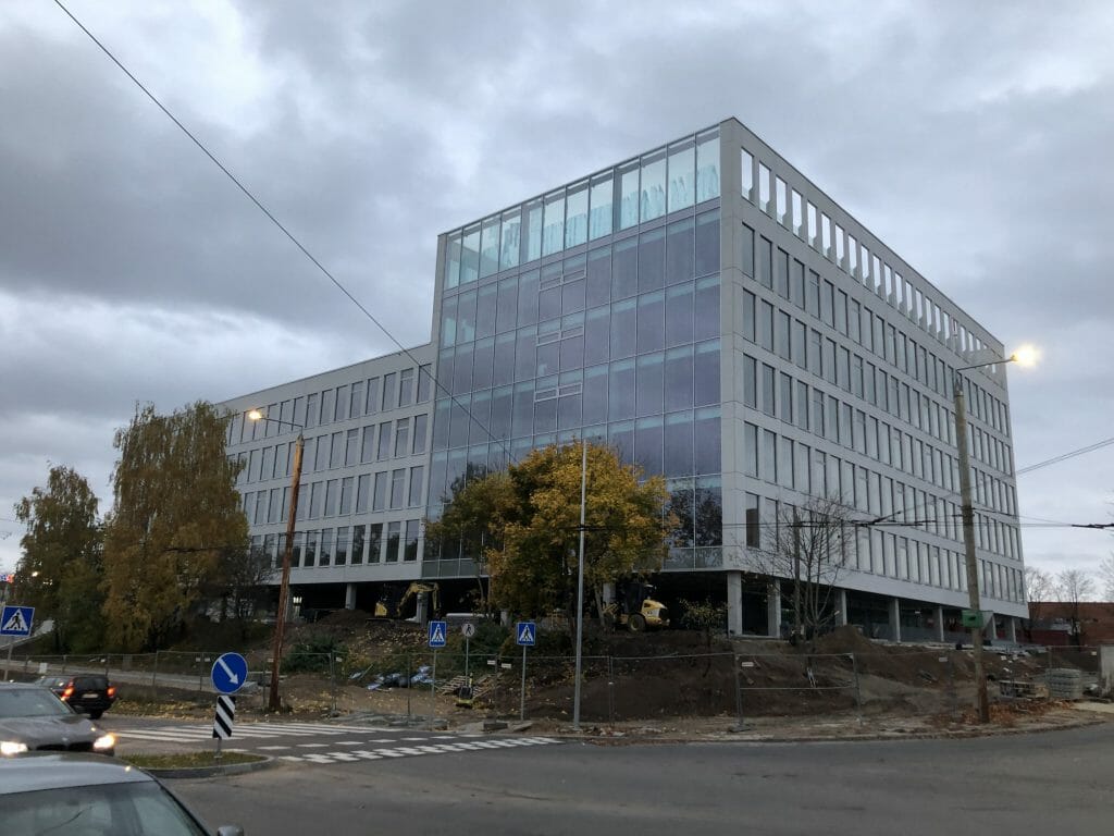 Freedom 36 (Laisvės pr. 36) - Office center - construction photos