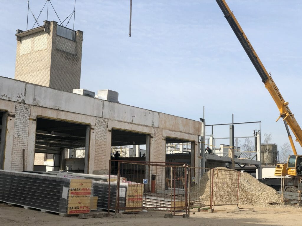 Kauno apskr. PGV 3-iosios komandos būstinė (Elektrėnų g. 12) - Administrative - construction photos
