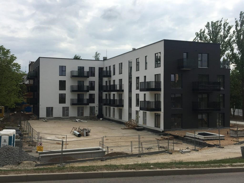 Antakalnio krantas (P. Vileišio g. 19) - Multi apartment - construction photos