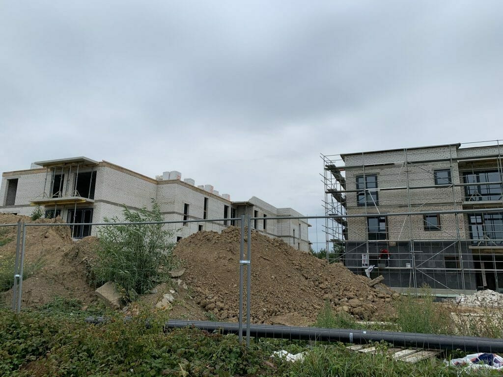 Obelų namai (Kretingos g. 179A) - Multi apartment - construction photos