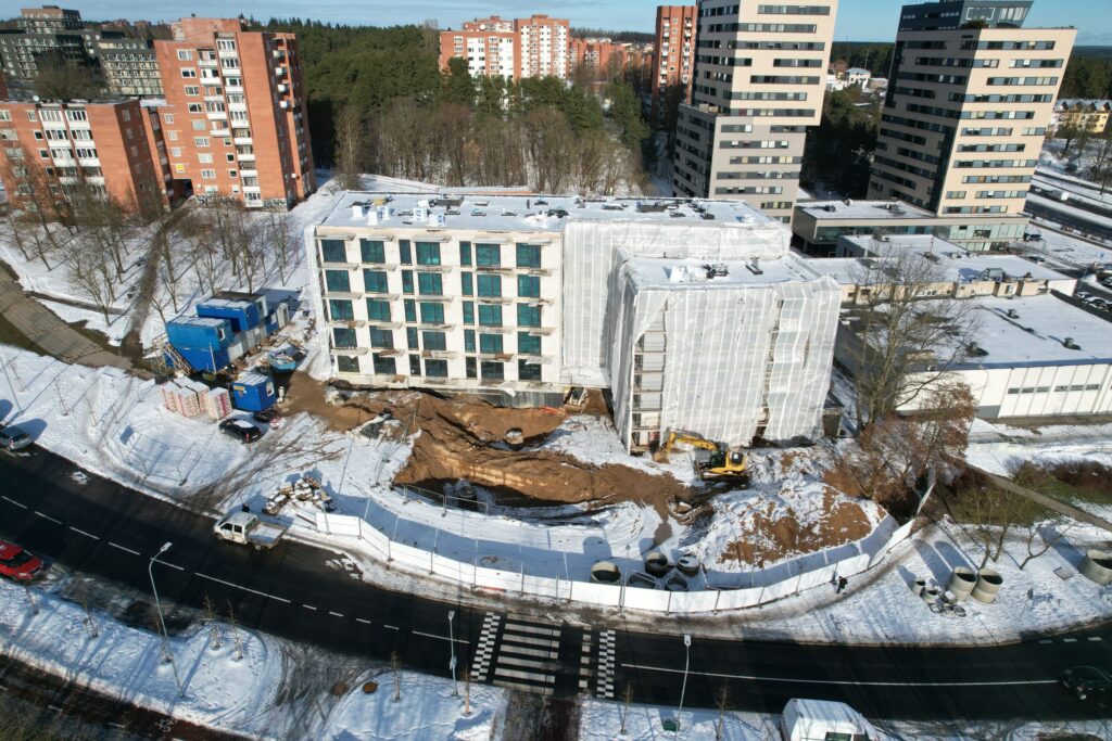 Didlaukio 3 (Didlaukio g. 3) - Multi apartment - construction photos