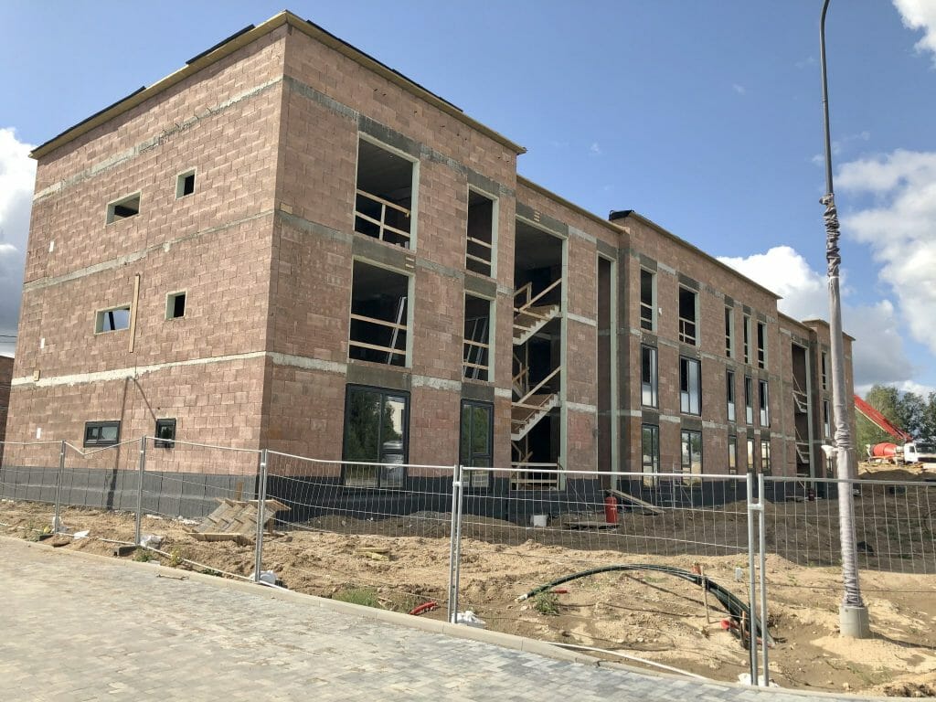 Gilužio rivjera 2 etapas (Gilužio g. 51, 61) - Multi apartment - construction photos