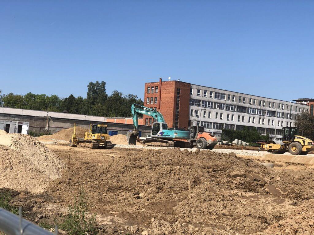 Lietuvos pašto logistikos centras (Metalo g. 5) - Warehouse / Distribution center - construction photos