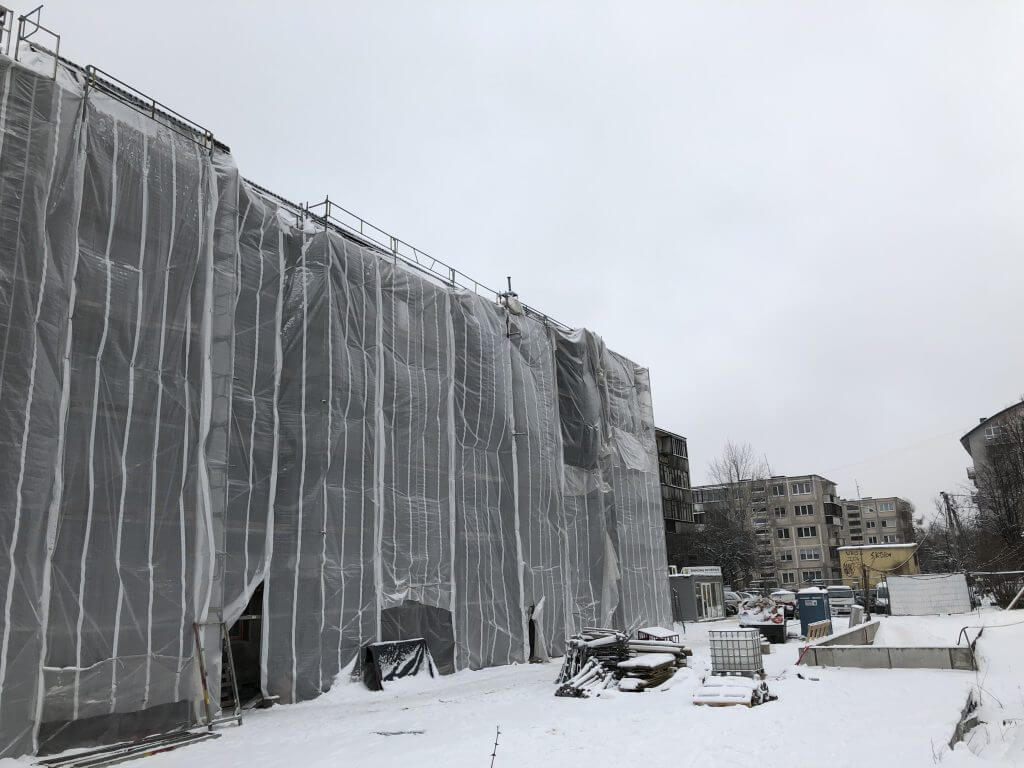 Žirmūnų skveras (Žirmūnų g. 34A) - Multi apartment - construction photos