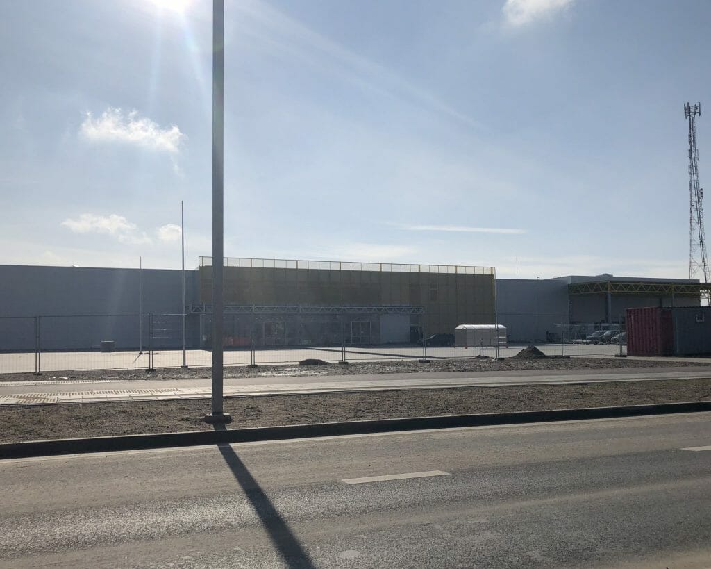 Moki-veži Pilaitė (Pilkalnio g. 3) - Shopping center - construction photos