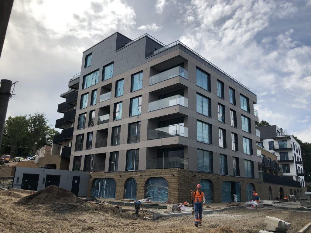 Matau Vilnių 1 etapas (Aludarių g. 5) - Daugiabutis - statybų nuotraukos