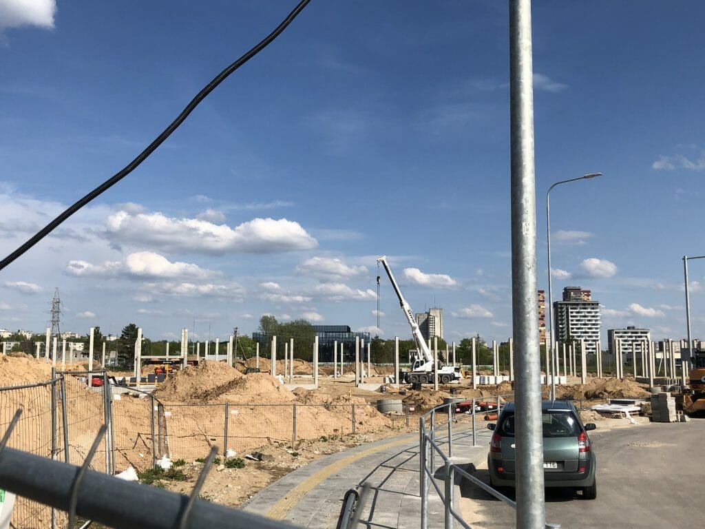 Senukai V. Pociūno g. (Vytauto Pociūno g. 10) - Kaubanduskeskus - ehituse fotod