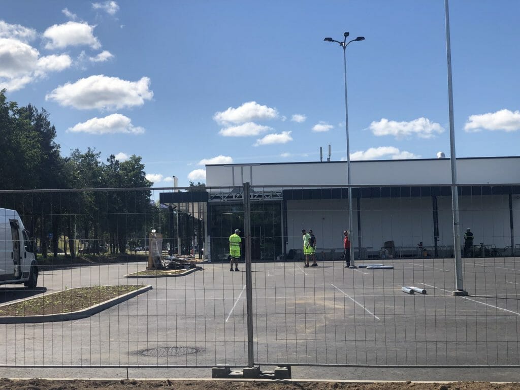 LIDL T. Masiulio g. (T. Masiulio g. 16D) - Food store - construction photos