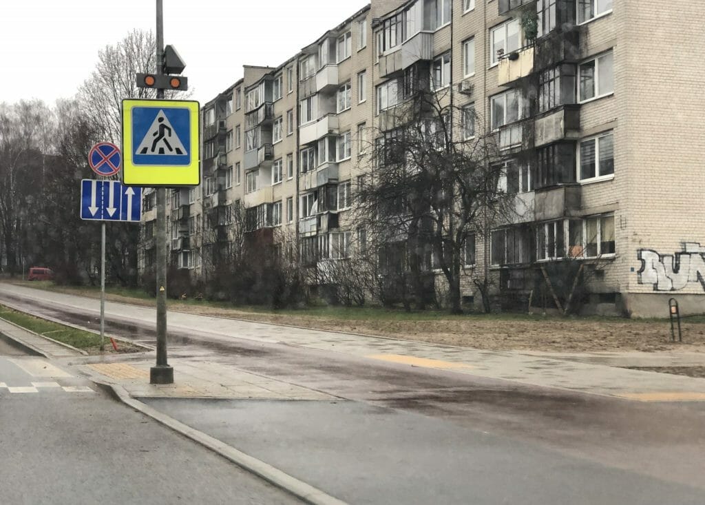 Apkasų g. dviračių takas ir Žalgirio, Rinktinės ir Trimitų g. atkarpos (Apkasų g.) - Bike path - construction photos