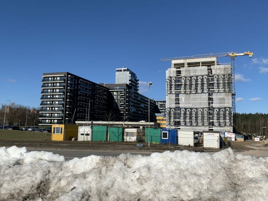 Trinapolio namai 2 etapas (Trinapolio g. 3) - Multi apartment - construction photos
