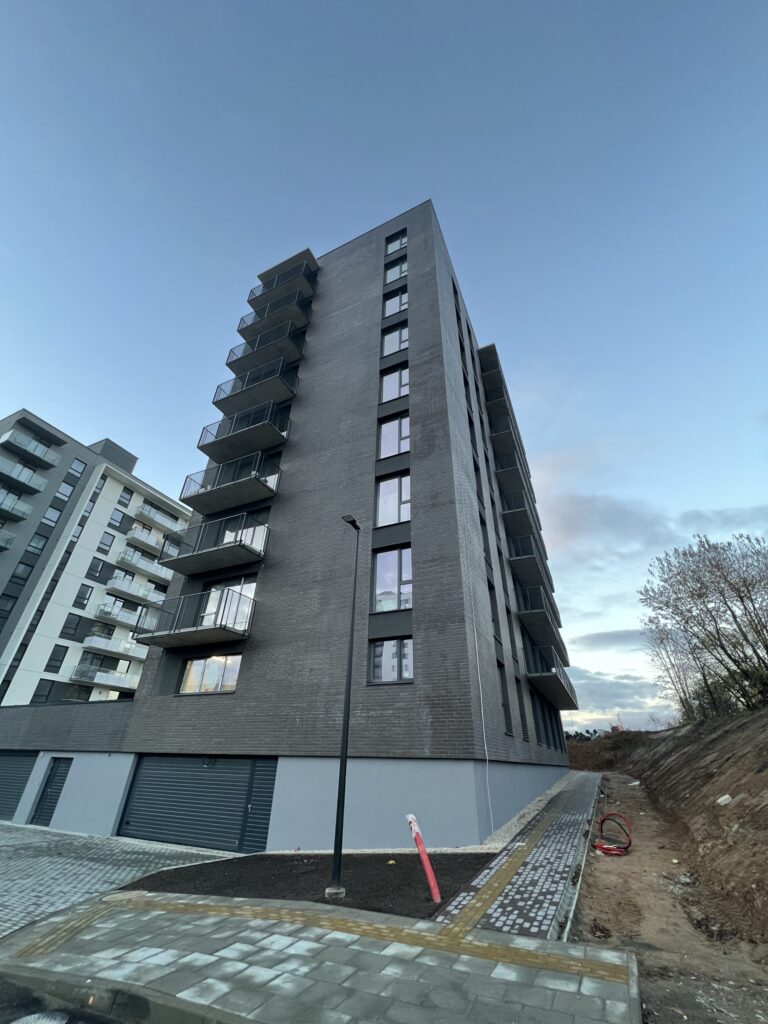 S15 (Spaudos g. 15) - Multi apartment - construction photos