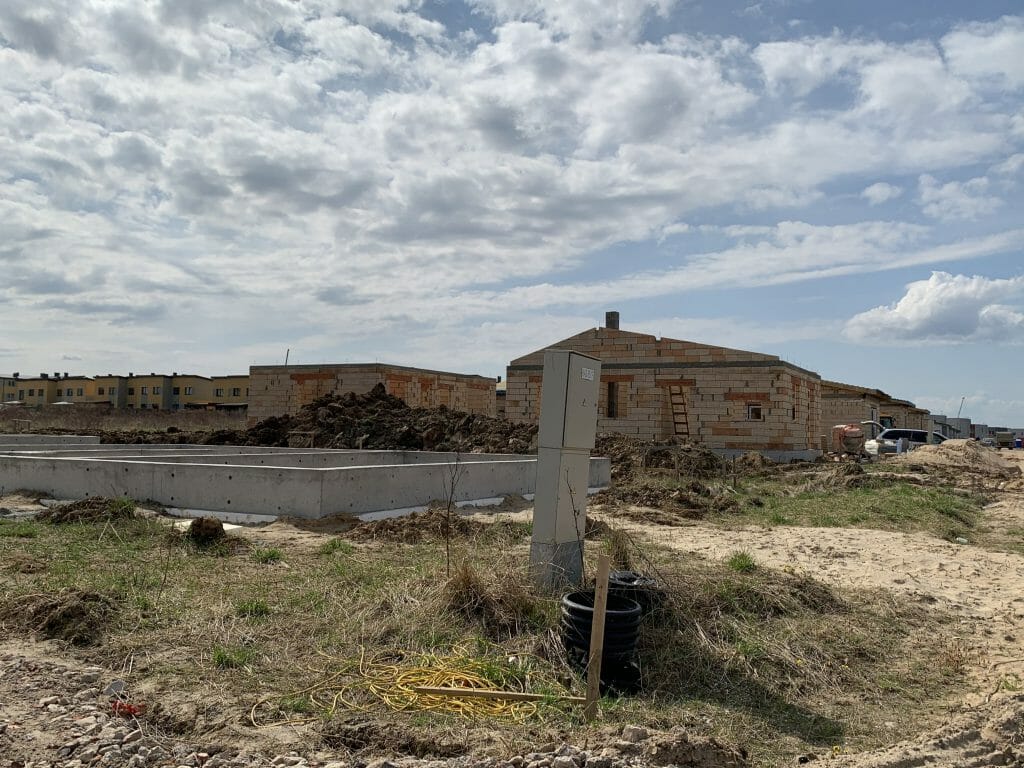 Giraitės terasos (Gervuogių g. 1, 2, 3, 5, 6, 7, 8, 9, 12 - 52 , Mėlynių g. 1, 1A, 2, 2A, 3, 3A, 4, 4A, 5, 5A - 26, 26A) - Private house community - construction photos