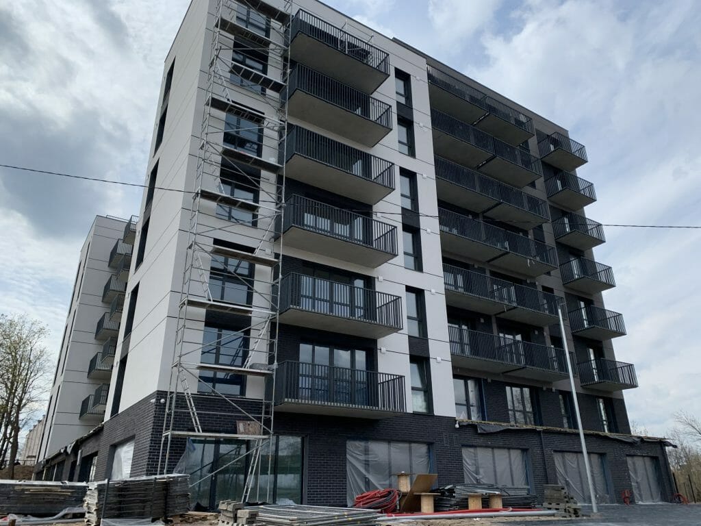 Storyline (Algirdo g. 85) - Multi apartment - construction photos