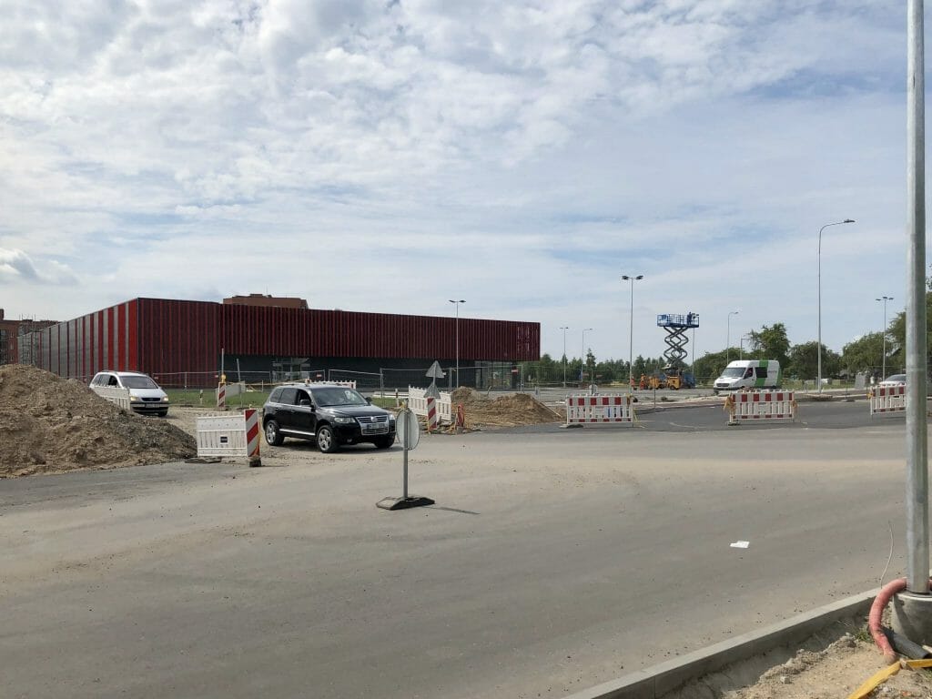 Rimi Pavilnionių g. (Pavilnionių g. 22) - Pārtikas veikals - būvdarbu attēli