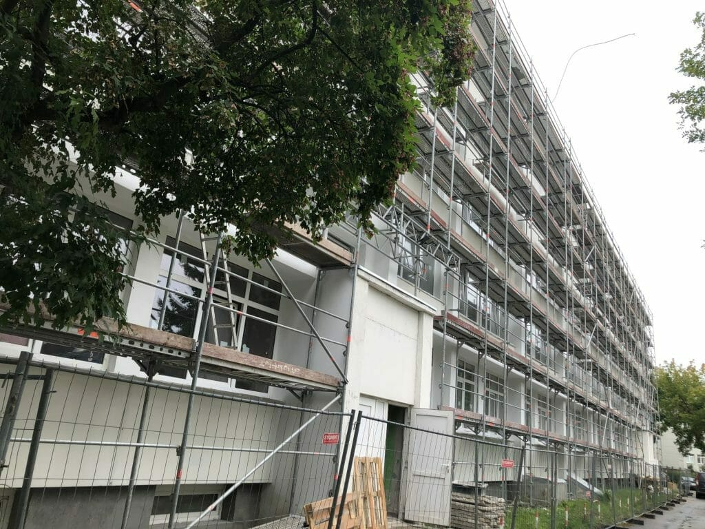 ST.41 (Studentų g. 41) - Co-living, Lofts - construction photos