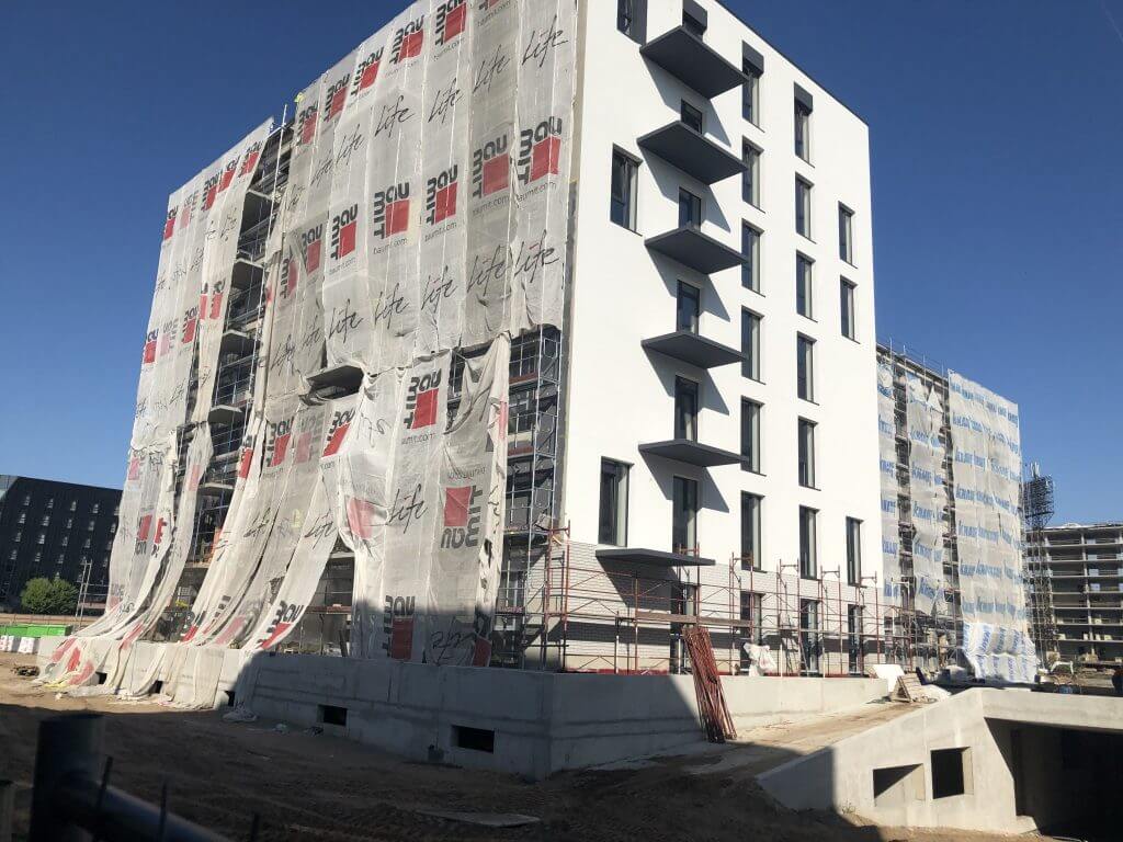 Centro rezidencija 2 etapas (Rinktinės g. 3) - Multi apartment - construction photos