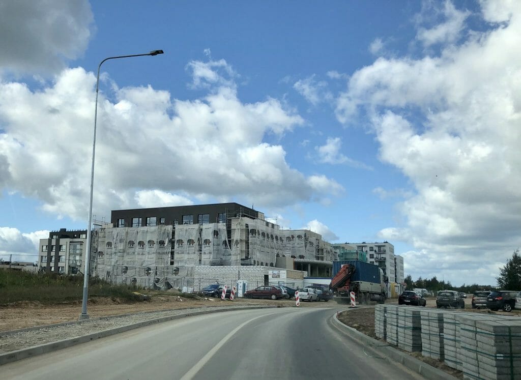 Bitėnų oazė 1-2 etapai (Bitėnų g. 3D, 1B) - Multi apartment - construction photos