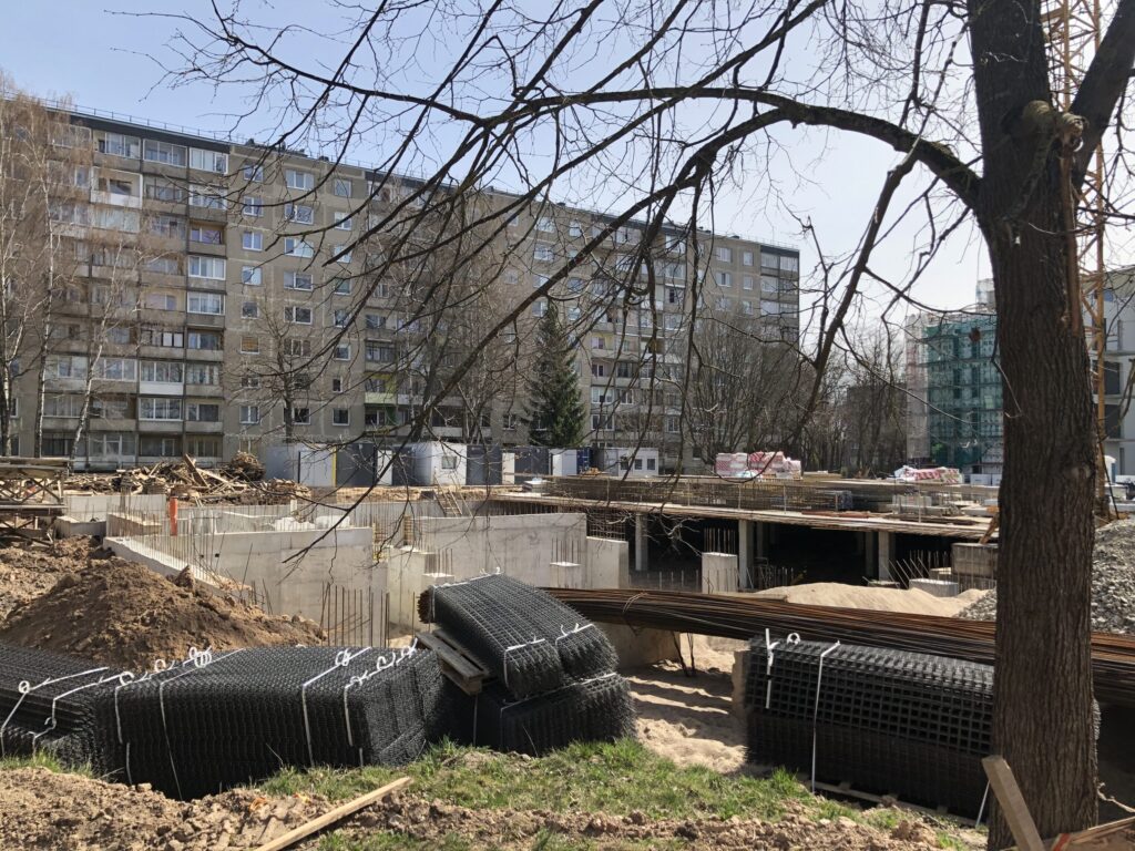 Life Story 3 etapas (Taikos pr. 57) - Multi apartment - construction photos