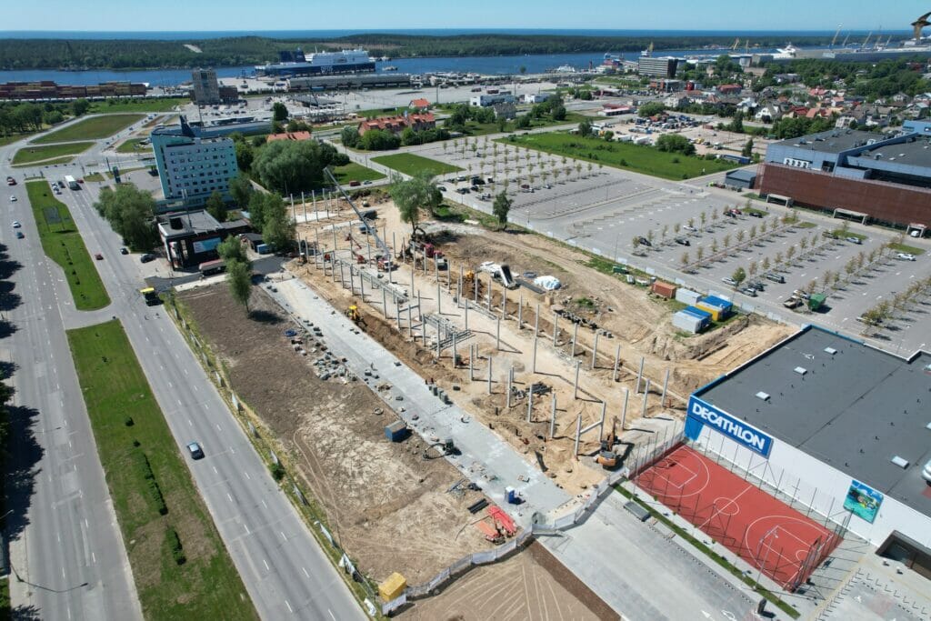 STOCK-O 1 etapas (Baltijos pr. 26A) - Shopping center - construction photos