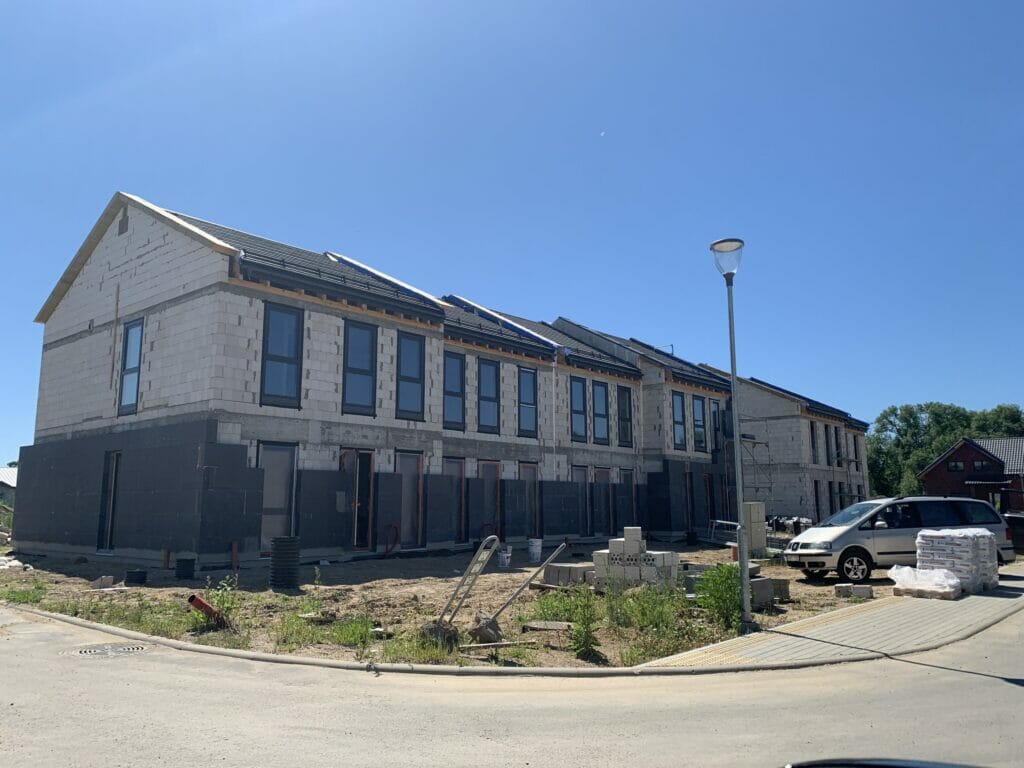 Gabijos g. namai (Gabijos g.) - Sublokuoti namai - statybų nuotraukos