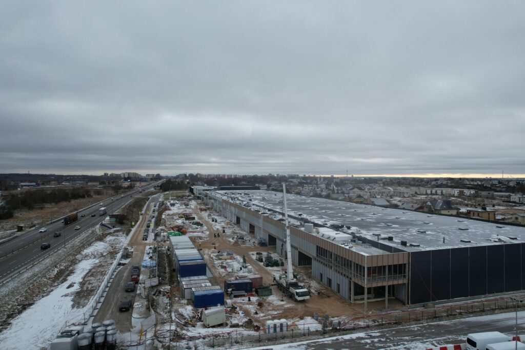 Vilniaus verslo parkas (Ukmergės g. 364) - Stock office / Flex space - construction photos