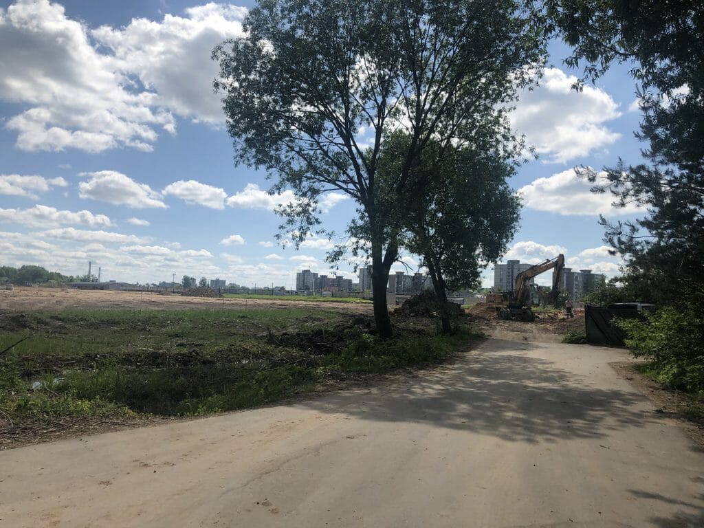 Islandijos pl. 161 (Islandijos pl. 161) - Stock office / Flex space - construction photos