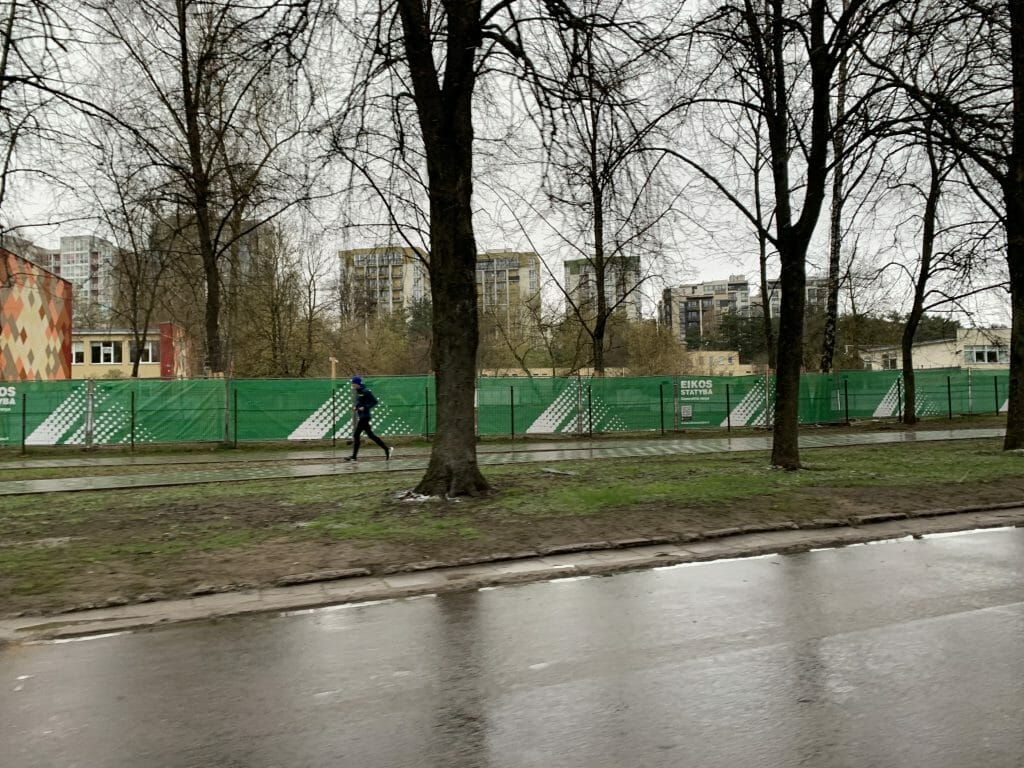 Vilniaus Joachimo Lelevelio inžinerijos gimnazijos rekonstrukcija ir priestatas (Minties g. 3) - Pamata vai vidējā izglītība - būvdarbu attēli