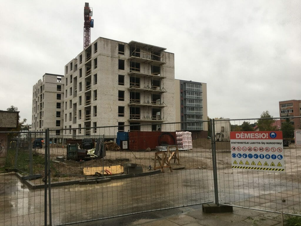 Baltijos terasos (Baltijos pr. 111) - Korterelamu - ehituse fotod