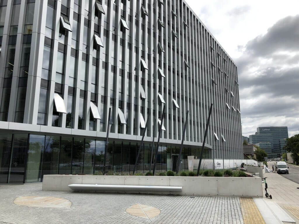 Park Town (Lvovo g. 105A) - Office center - construction photos