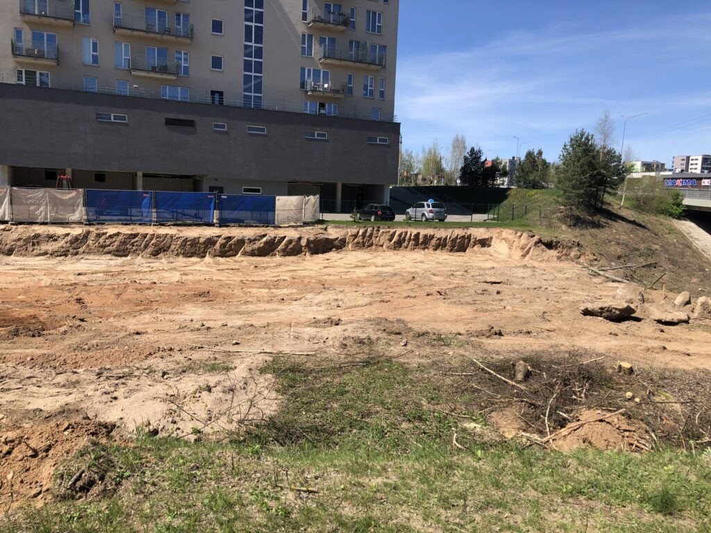Smalinės g. tęsinys (Smalinės g.) - Bike path, Street - construction photos