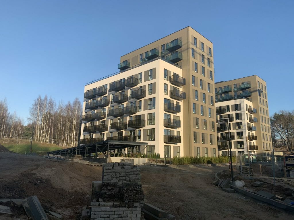 Bajorų lajos 1 etapas (Bajorų kel. 29) - Daugiabutis - statybų nuotraukos