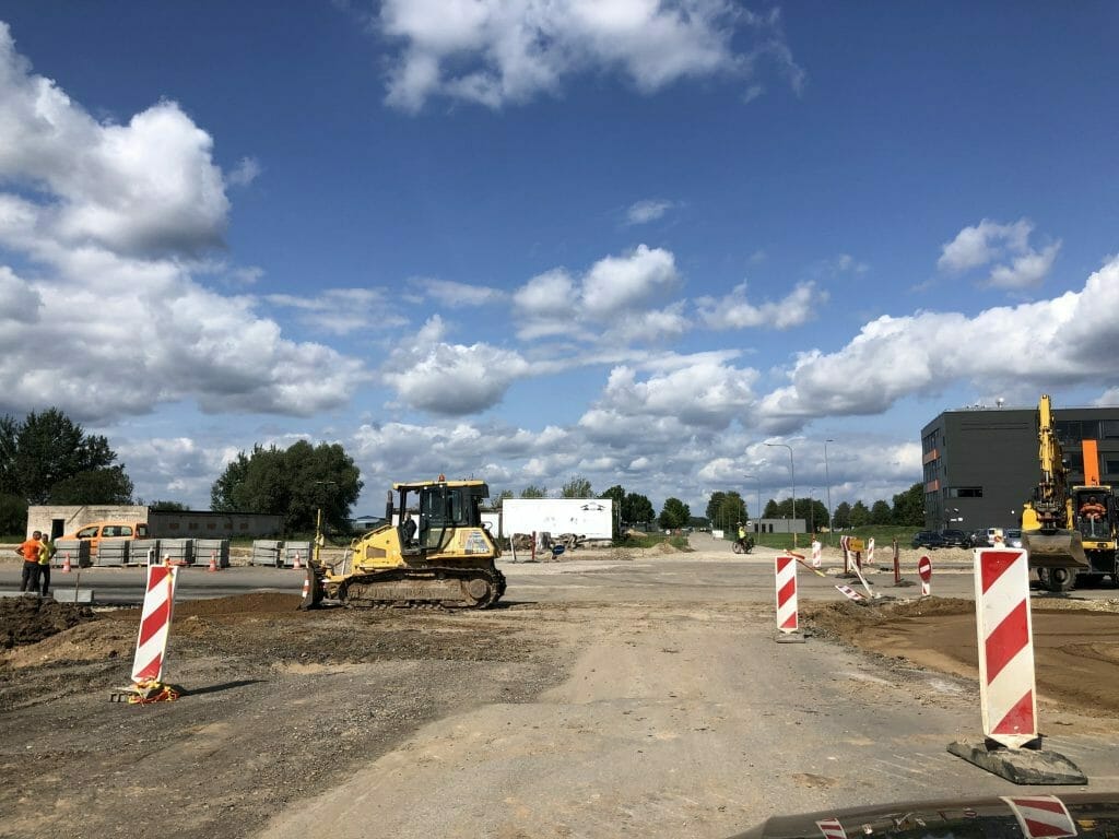 Europos pr. nuo Kalvarijos g. iki Veiverių g (Europos pr.) - Street - construction photos