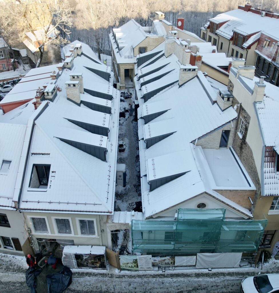 Užupio Mekas (Užupio g. 24) - Multi apartment, Non-food store - construction photos