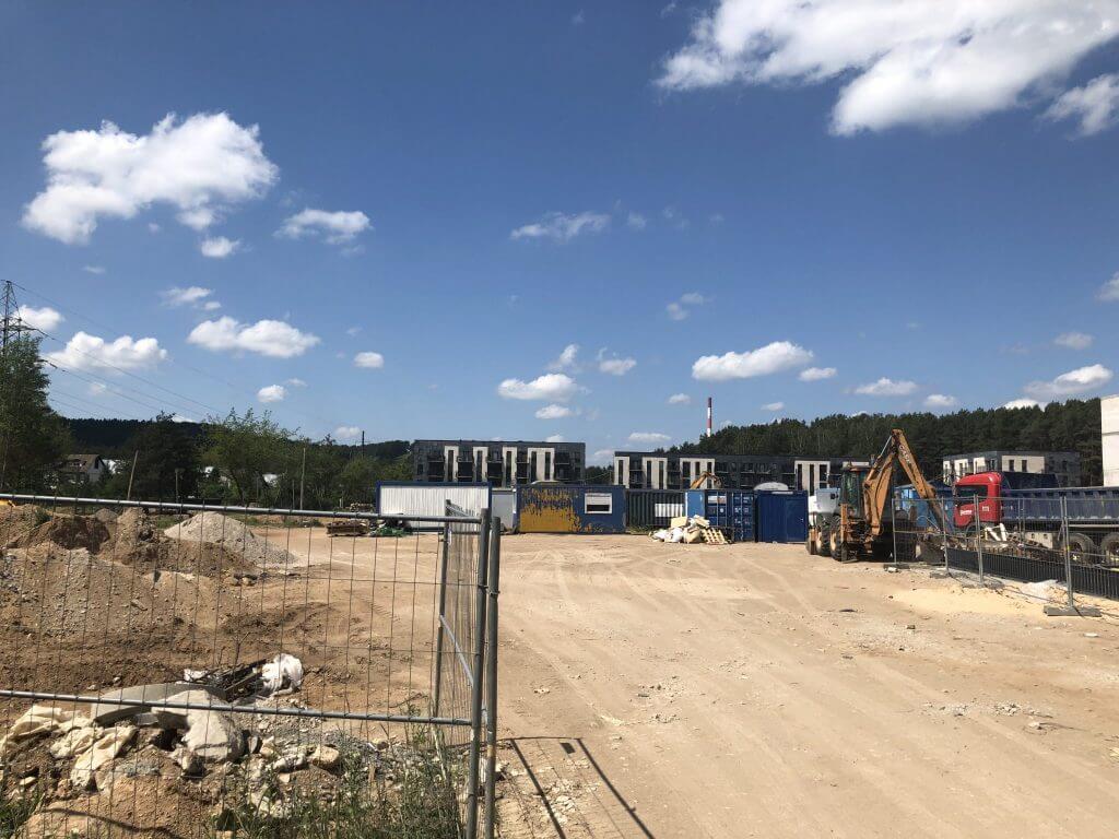 Lazdynėlių vingis 1-2 etapai (Lazdynėlių g. 38, 38A) - Multi apartment - construction photos