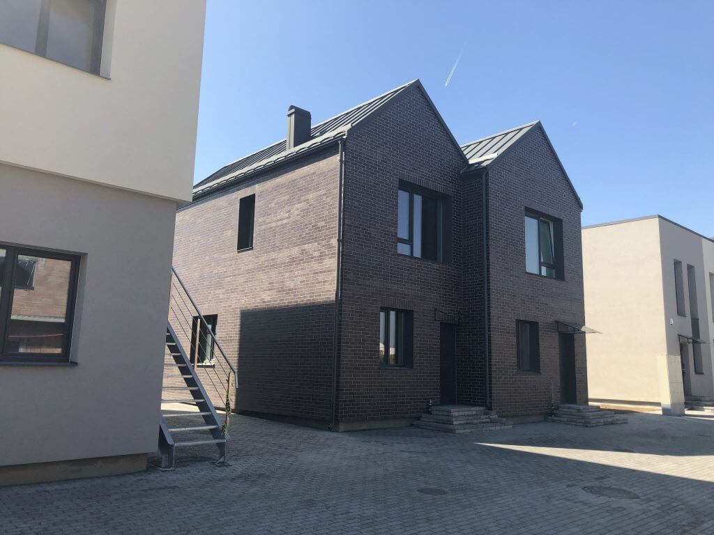 Kalnėnų panorama (Kašubų g.) - Row housing - construction photos