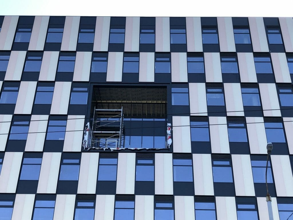 Business Stadium North (Rinktinės g. 3) - Verslo centras - statybų nuotraukos