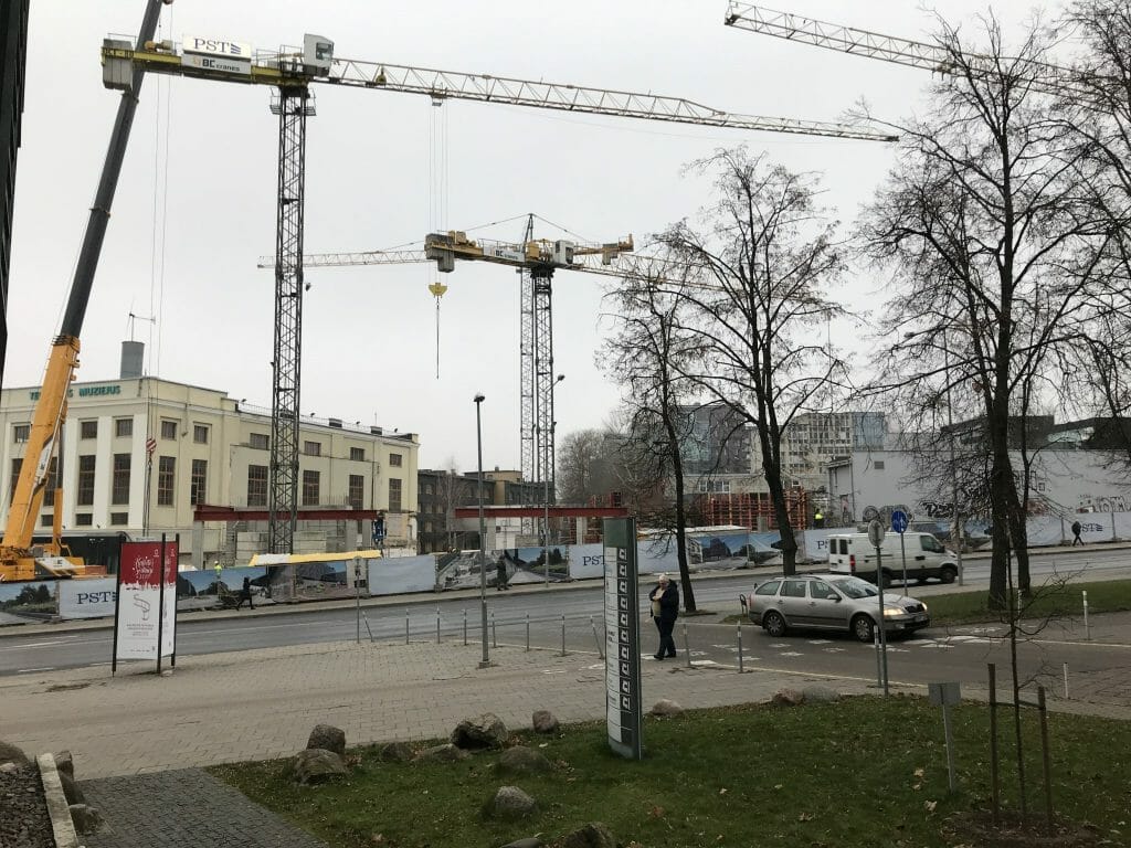 AMPÉRA (Rinktinės g. 2) - Daudzdzīvokļu nams, Biroju centrs - būvdarbu attēli