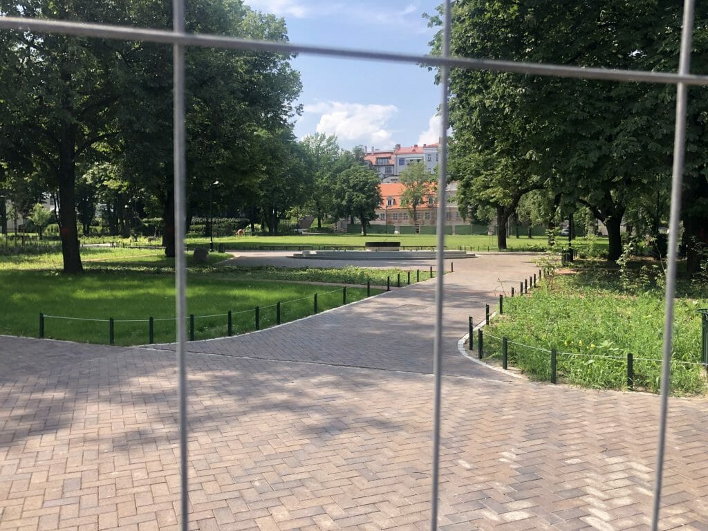 Reformatų parkas (Pylimo g.) - Parkas - statybų nuotraukos