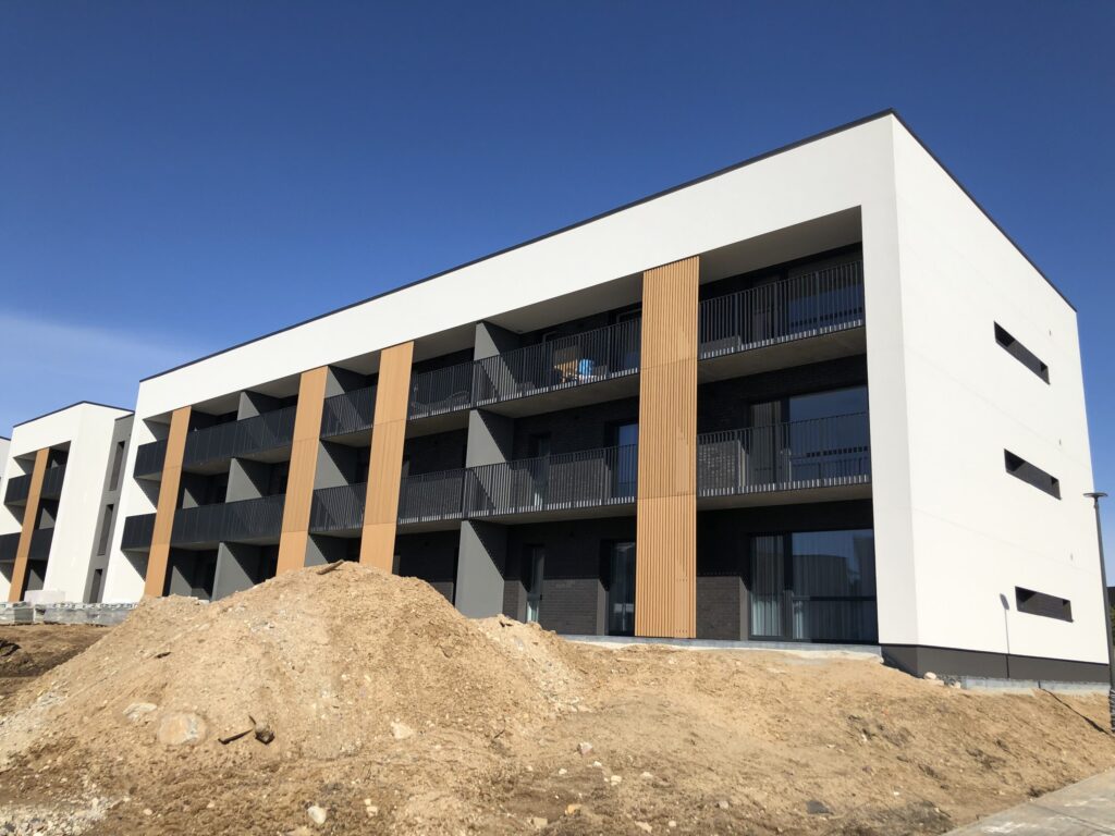 Gilužio rivjera 5 etapas (Gilužio g. 47, 55, 63) - Multi apartment - construction photos