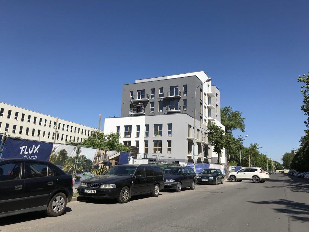 Flux records (Vytenio g. 63A) - Multi apartment - construction photos