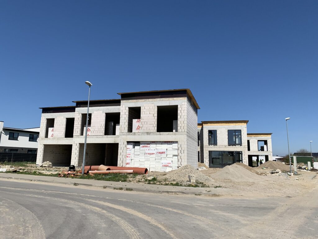 Karališkių g. 14,16,18 (Karališkių g. 14,16,18) - Row housing - construction photos