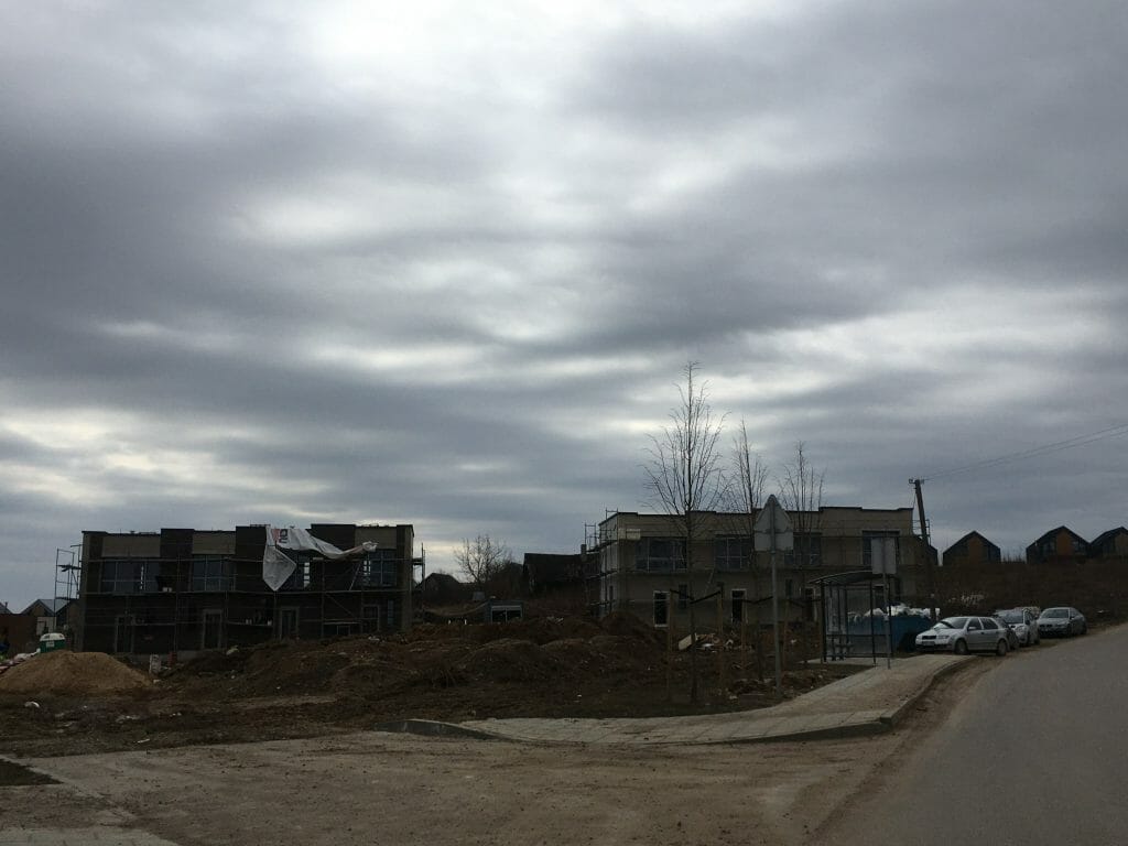 Aštuntukas (Ašmenėlės g. 42) - Row housing - construction photos